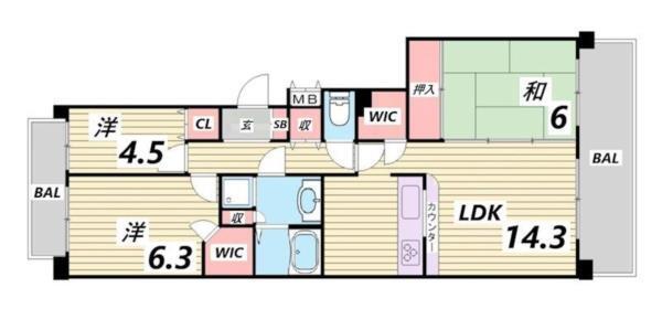 間取図(平面図)