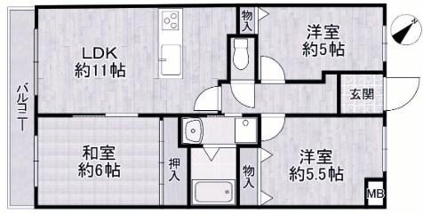 間取図(平面図)