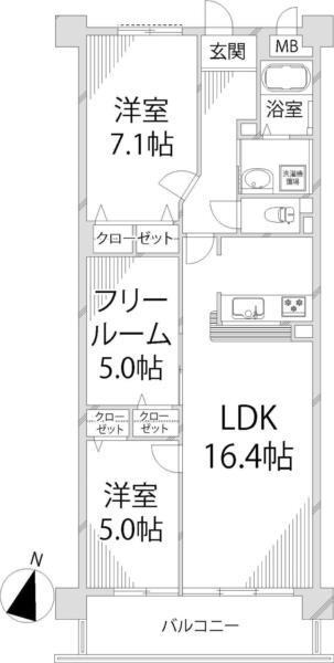 間取図(平面図)