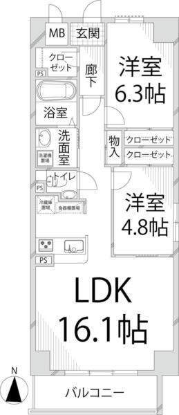 間取図(平面図)