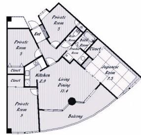 間取図(平面図)