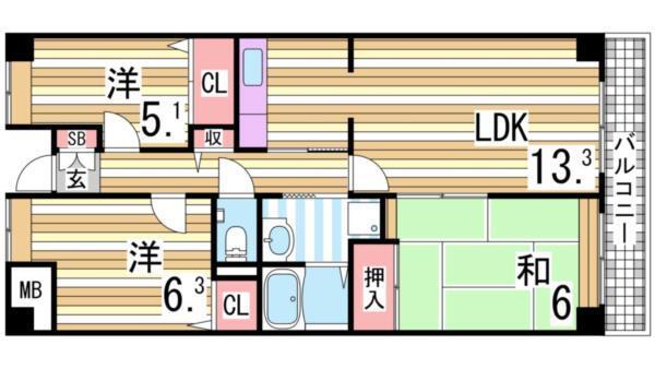 間取図(平面図)