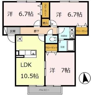 間取図(平面図)