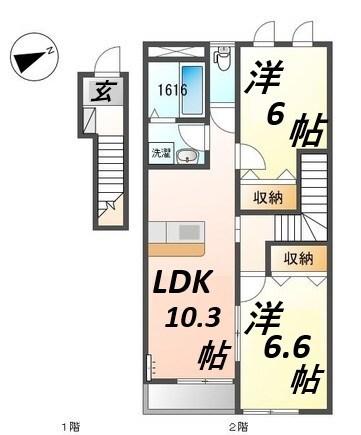 間取図(平面図)