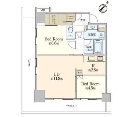 間取図(平面図)