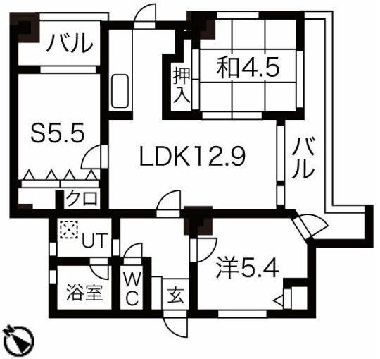 間取図(平面図)