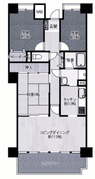 間取図(平面図)
