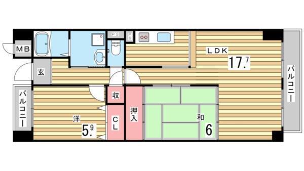 間取図(平面図)