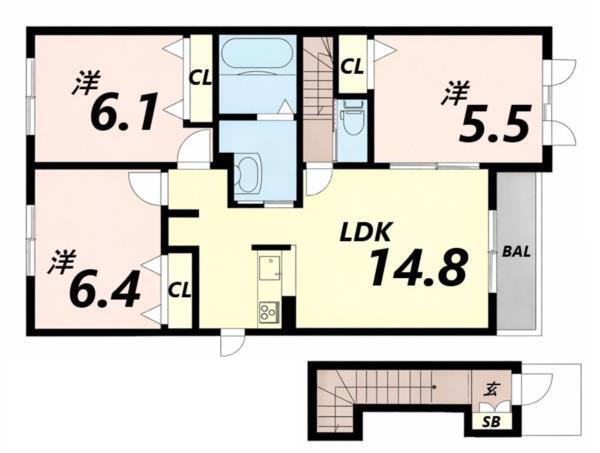 間取図(平面図)
