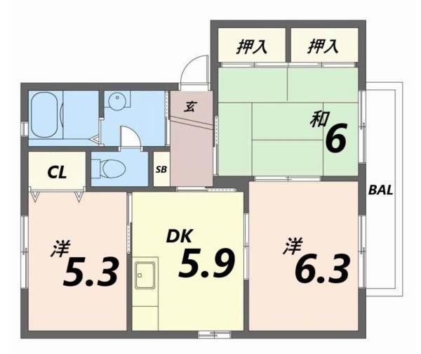 間取図(平面図)