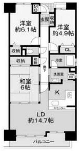 間取図(平面図)