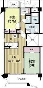 KDXレジデンス夙川ヒルズ　3番館 間取り図画像