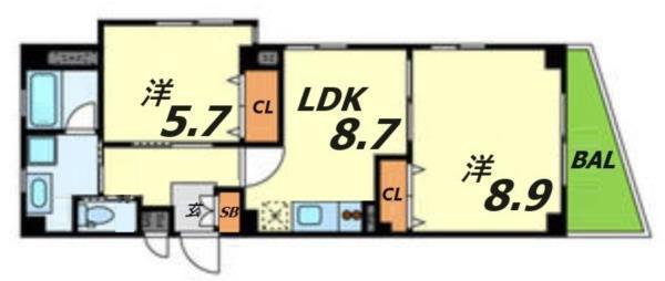 間取図(平面図)