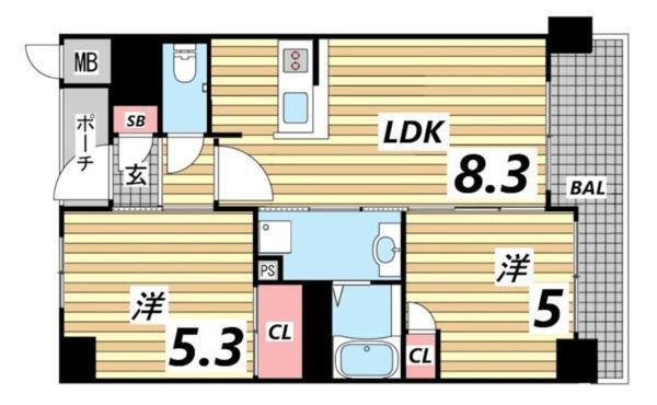間取図(平面図)