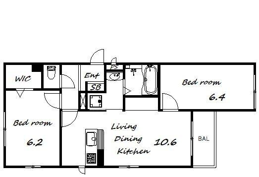 間取図(平面図)