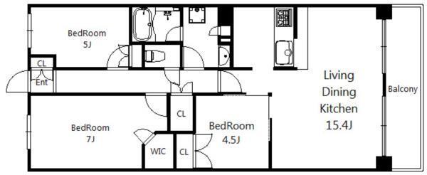 間取図(平面図)