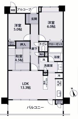 間取図(平面図)