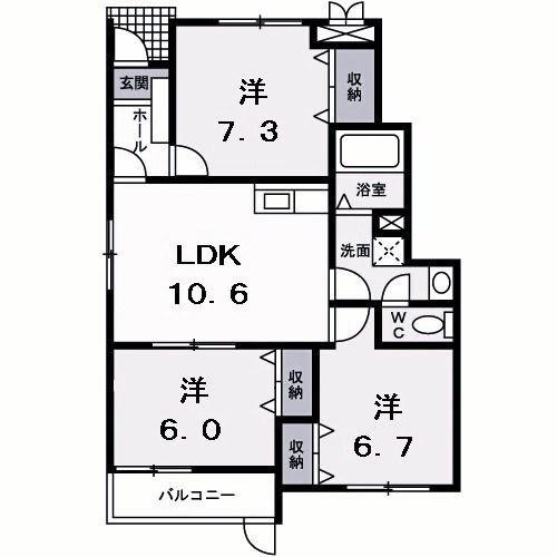 間取図(平面図)