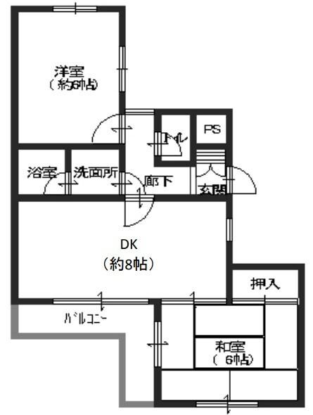 間取図(平面図)