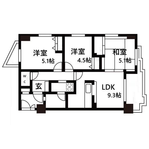間取図(平面図)