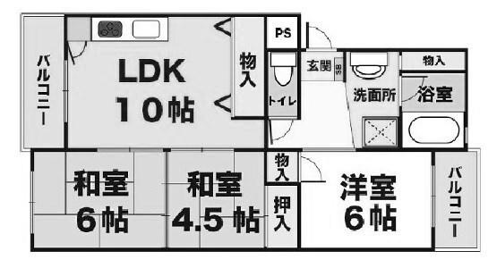 間取図(平面図)
