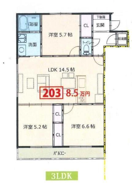 間取図(平面図)