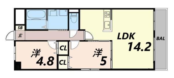 間取図(平面図)