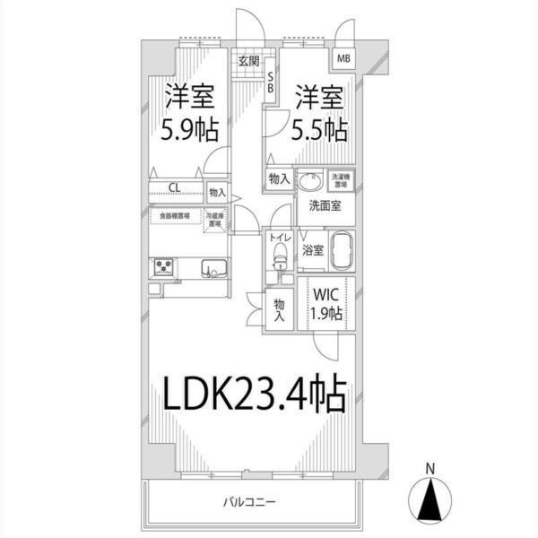 間取図(平面図)