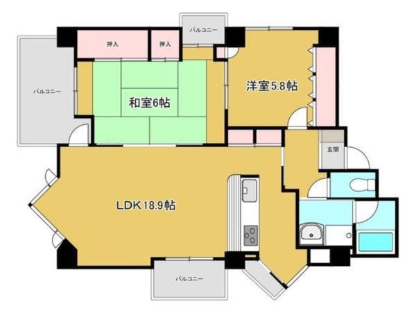間取図(平面図)