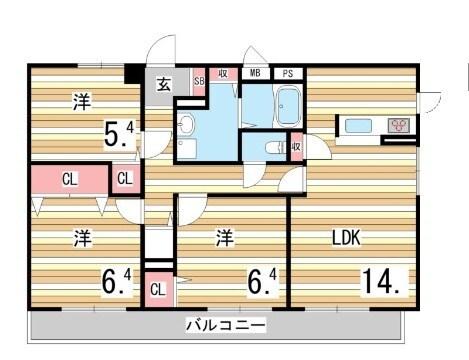 間取図(平面図)