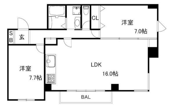 間取図(平面図)