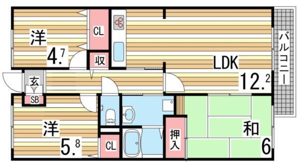 間取図(平面図)