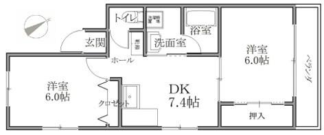 間取図(平面図)