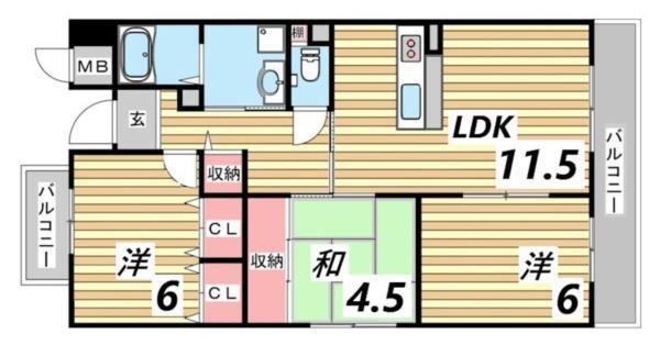 間取図(平面図)