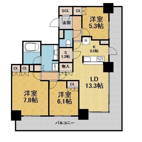 間取図(平面図)