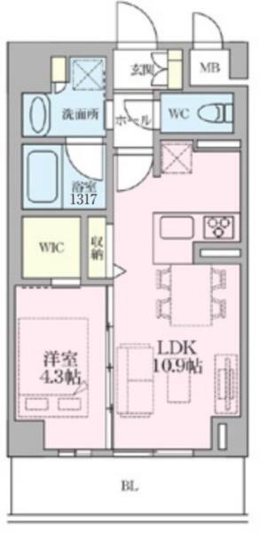 間取図(平面図)