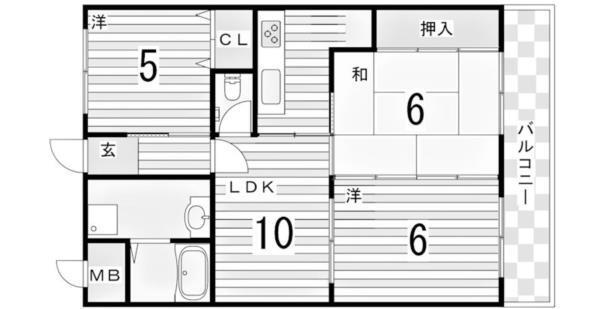 間取図(平面図)