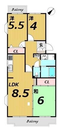 間取図(平面図)