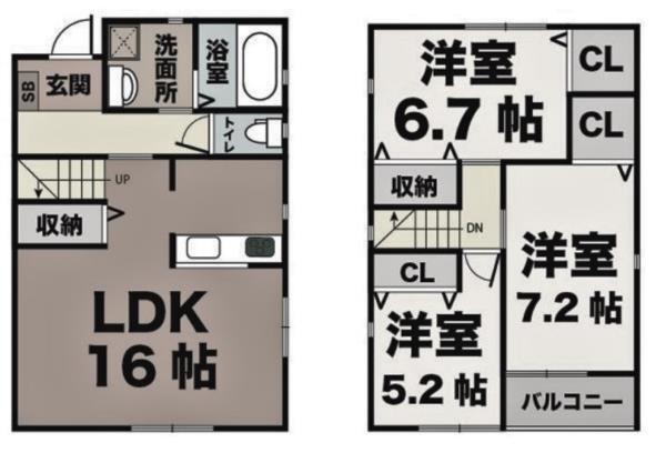 間取図(平面図)