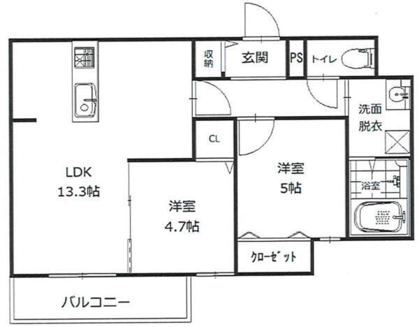 間取図(平面図)