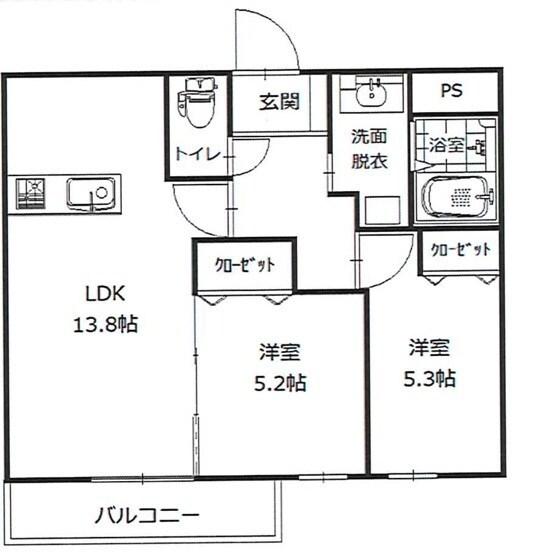 間取図(平面図)