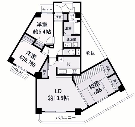 間取図(平面図)