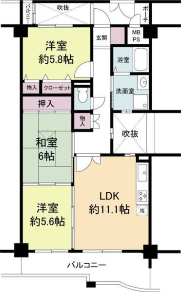 間取図(平面図)