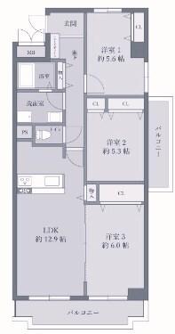間取図(平面図)