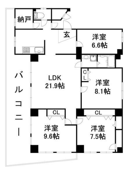 間取図(平面図)