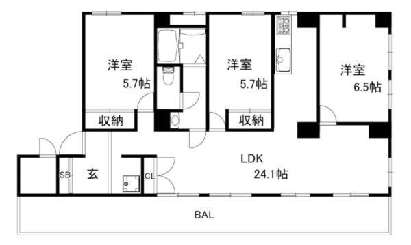 間取図(平面図)