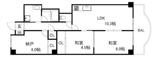 間取図(平面図)