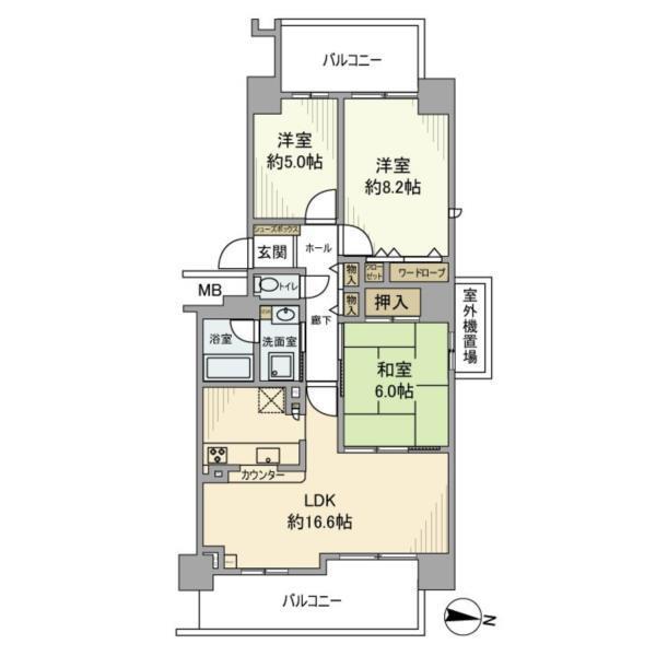 間取図(平面図)
