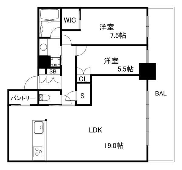 間取図(平面図)