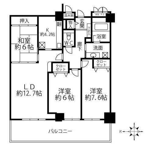 間取図(平面図)